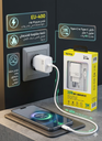 EU-400 Fast Charger 35W | with 60W Type-C To Type-C Cable