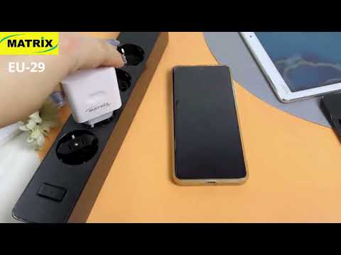 EU29 : Matrix 18w Silent Fast Charger