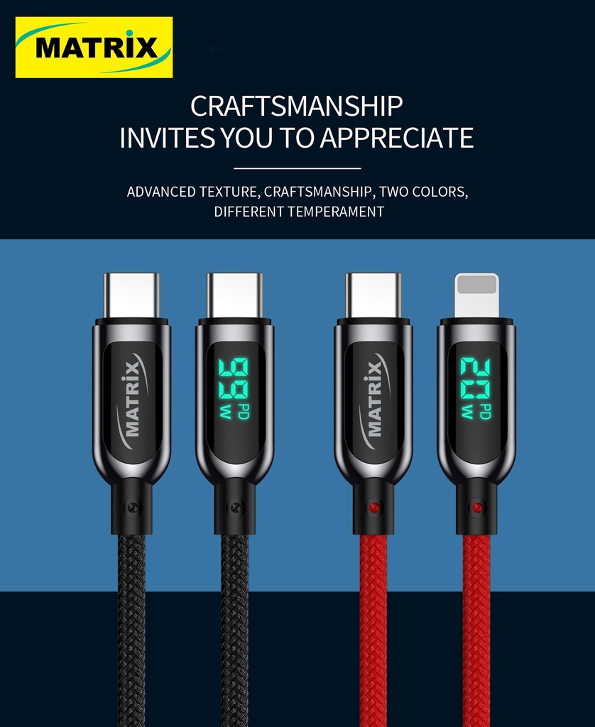MX500 Display Charging Cable
