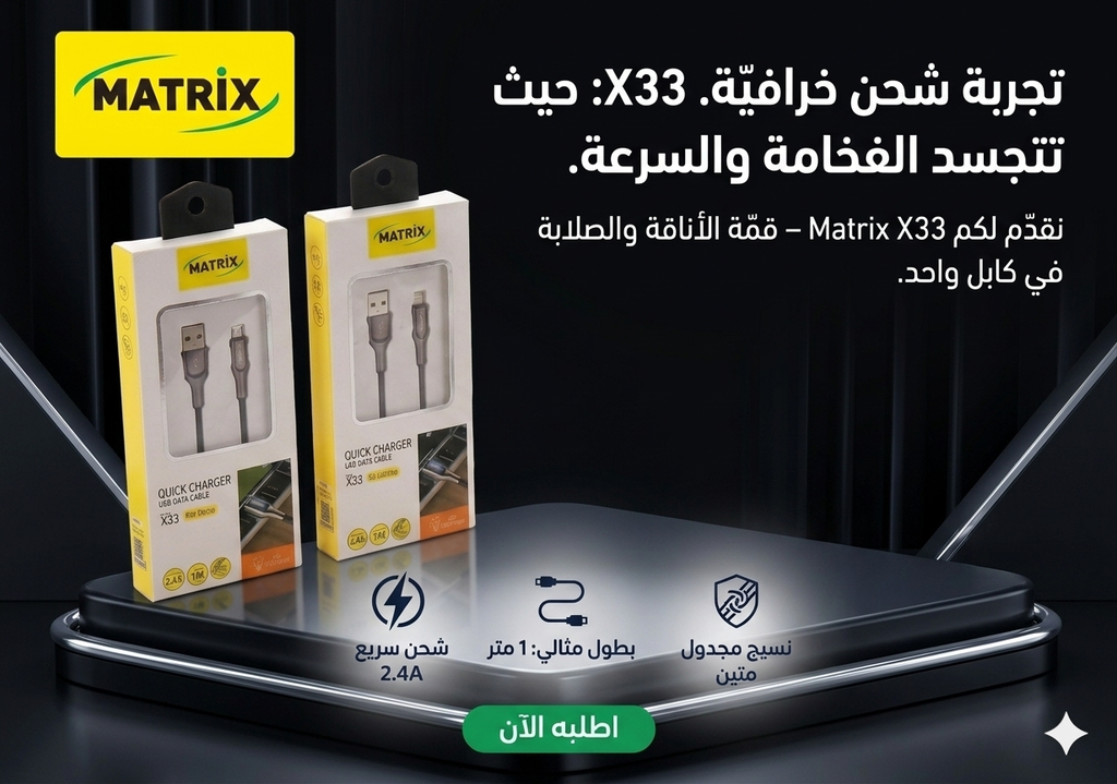 X33 ZINC Charging Cable