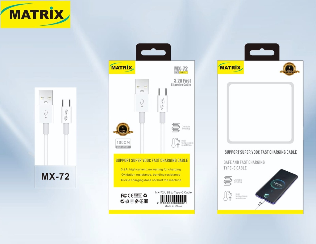 MX72 Charging Cable