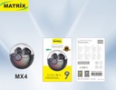 MX4: Matrix Smart Wireless Earbuds (Bluetooth 5.3)