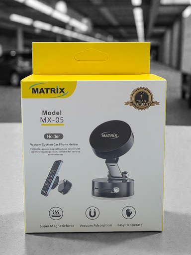 [Car Holder] MX05 : Matrix Vacuum Suction Car Phone Holder - Super Magnetic.