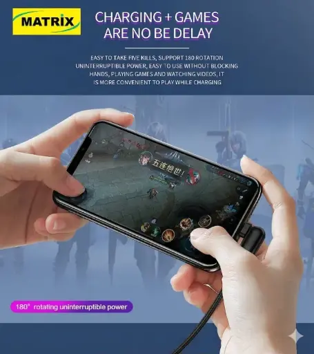 [Cable TC-TC] MX650 Gaming Charging Cable