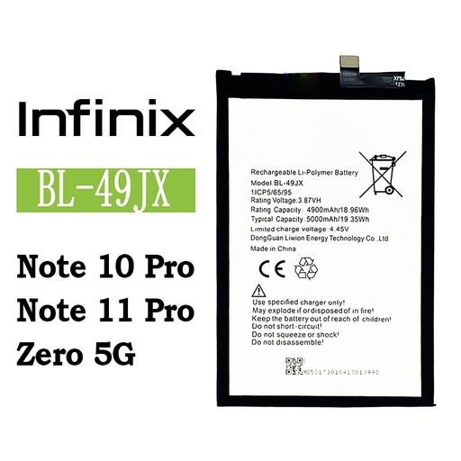 [Infinix] Battery,Infinix Note 11 Pro